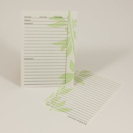 Spring Recipe Cards