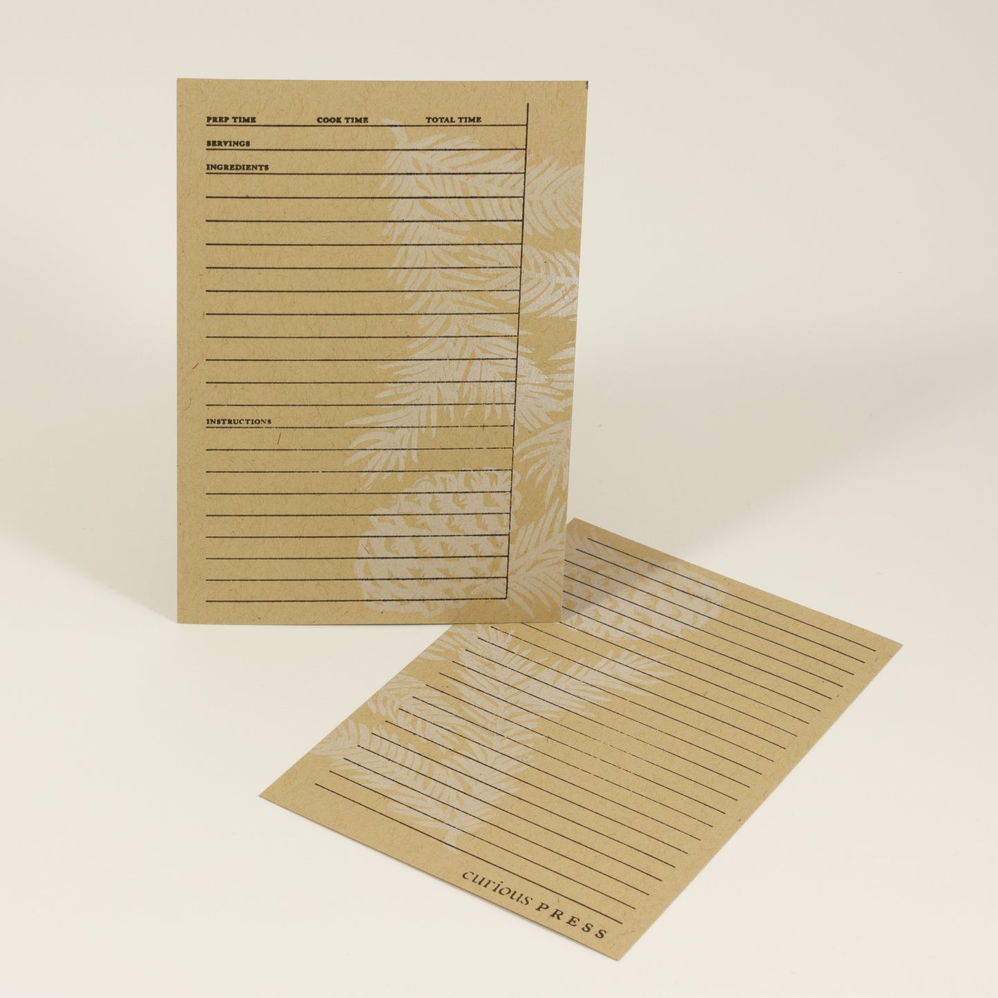 Winter Recipe Cards