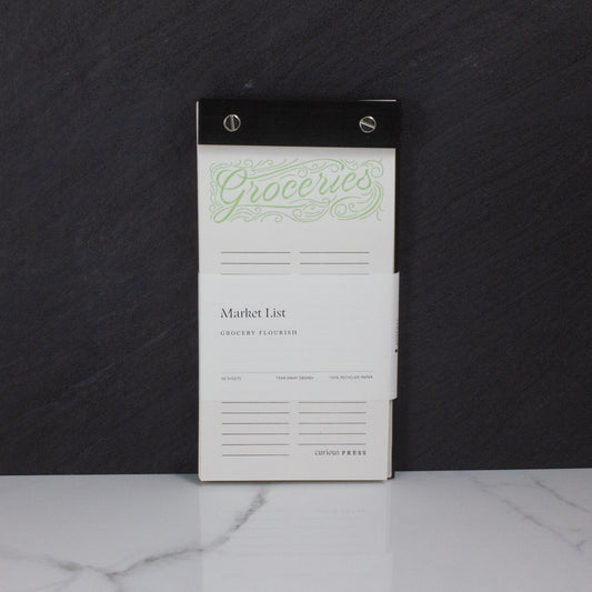 Grocery Flourish Notepad Refill