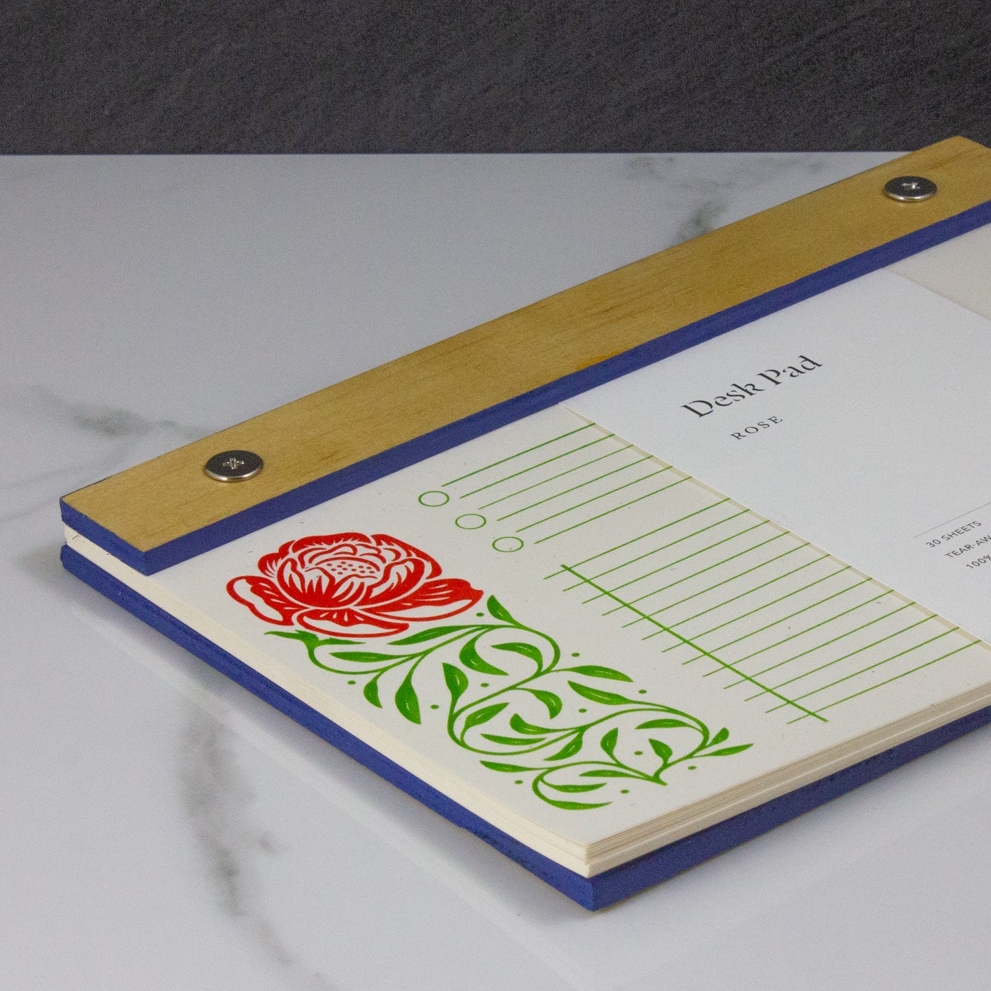 Rose Horizontal Notepad Refill
