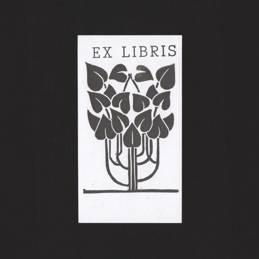 Nouveaux Tree Bookplate