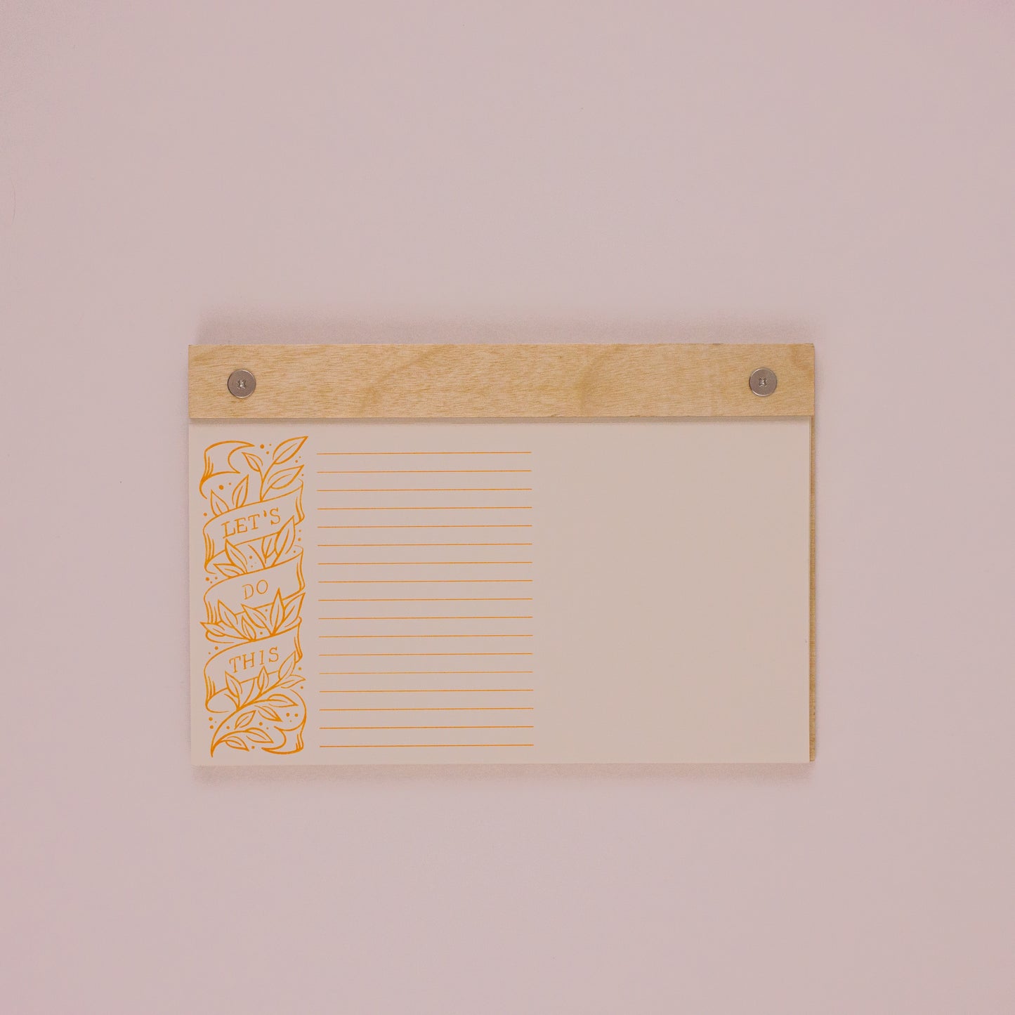 Lets Do This Notepad 2.0 Kit