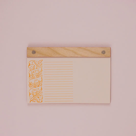 Lets Do This Notepad 2.0 Kit