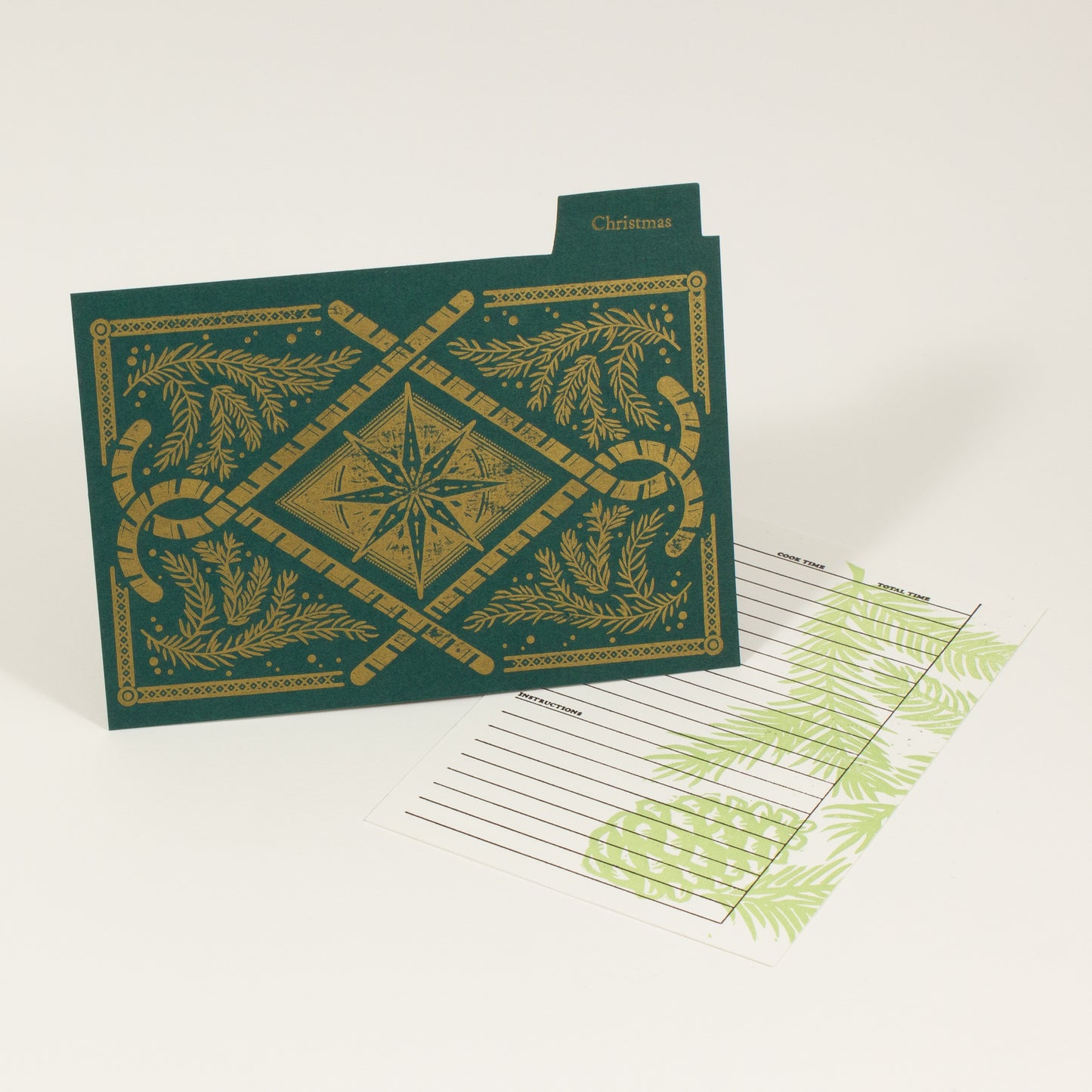 Winter Recipe Divider Set