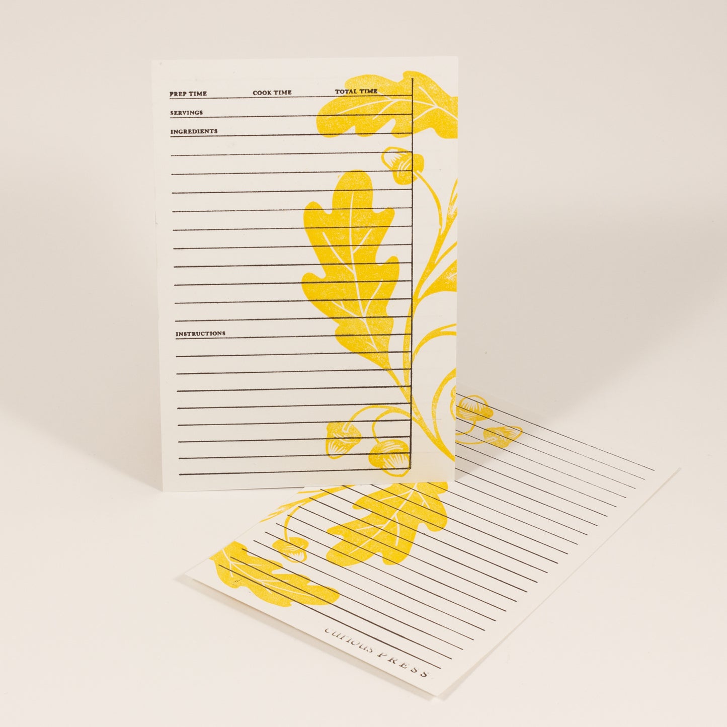 Autumn Recipe Cards