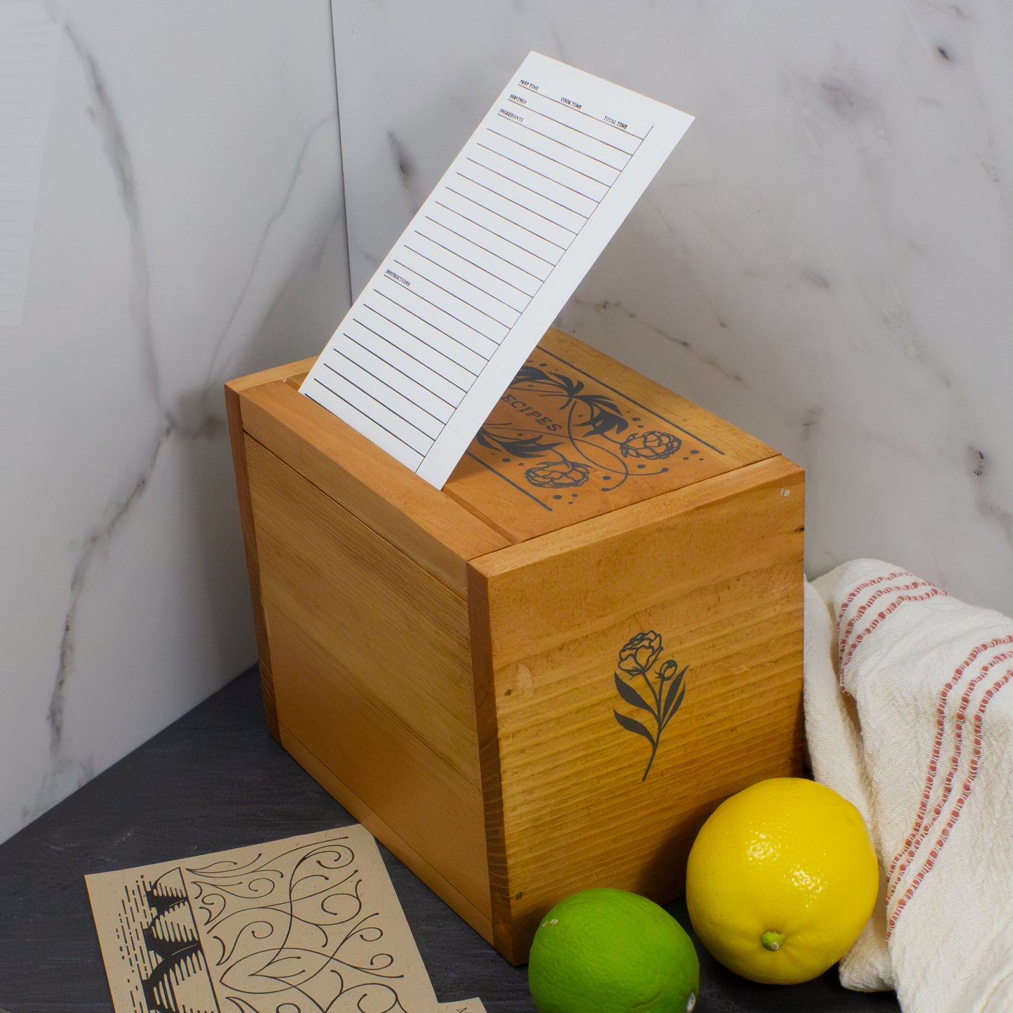 Recipe Card Box