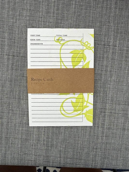 Summer Recipe Cards