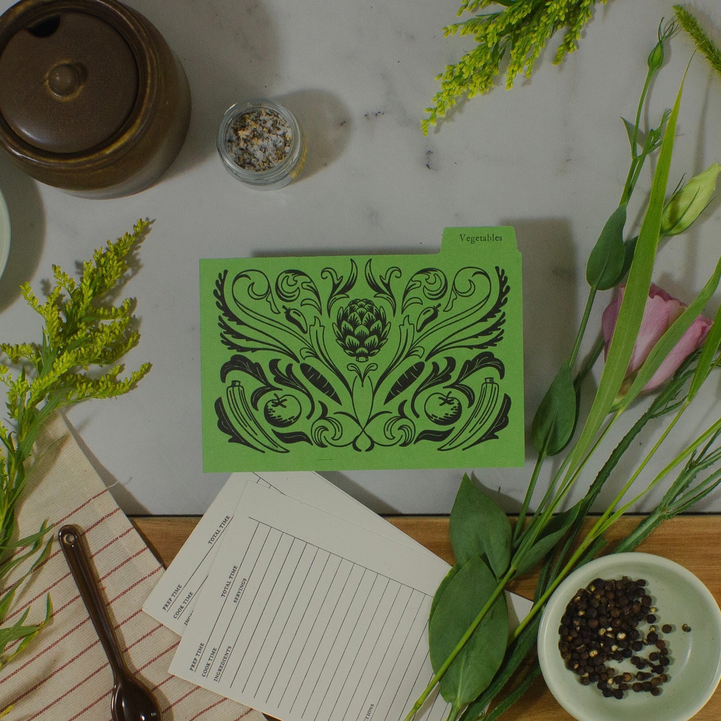 Recipe Cards Dividers