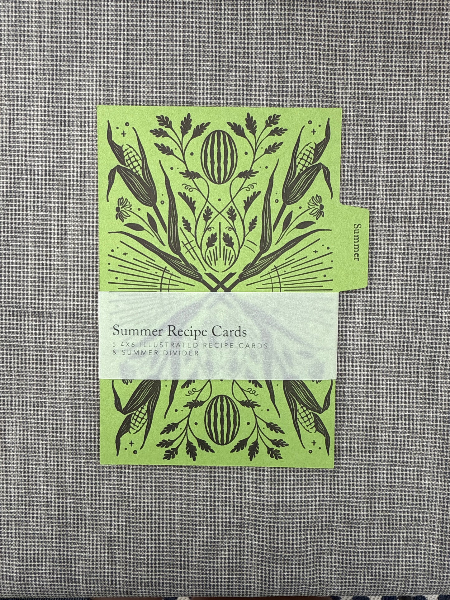 Summer Recipe Divider Set