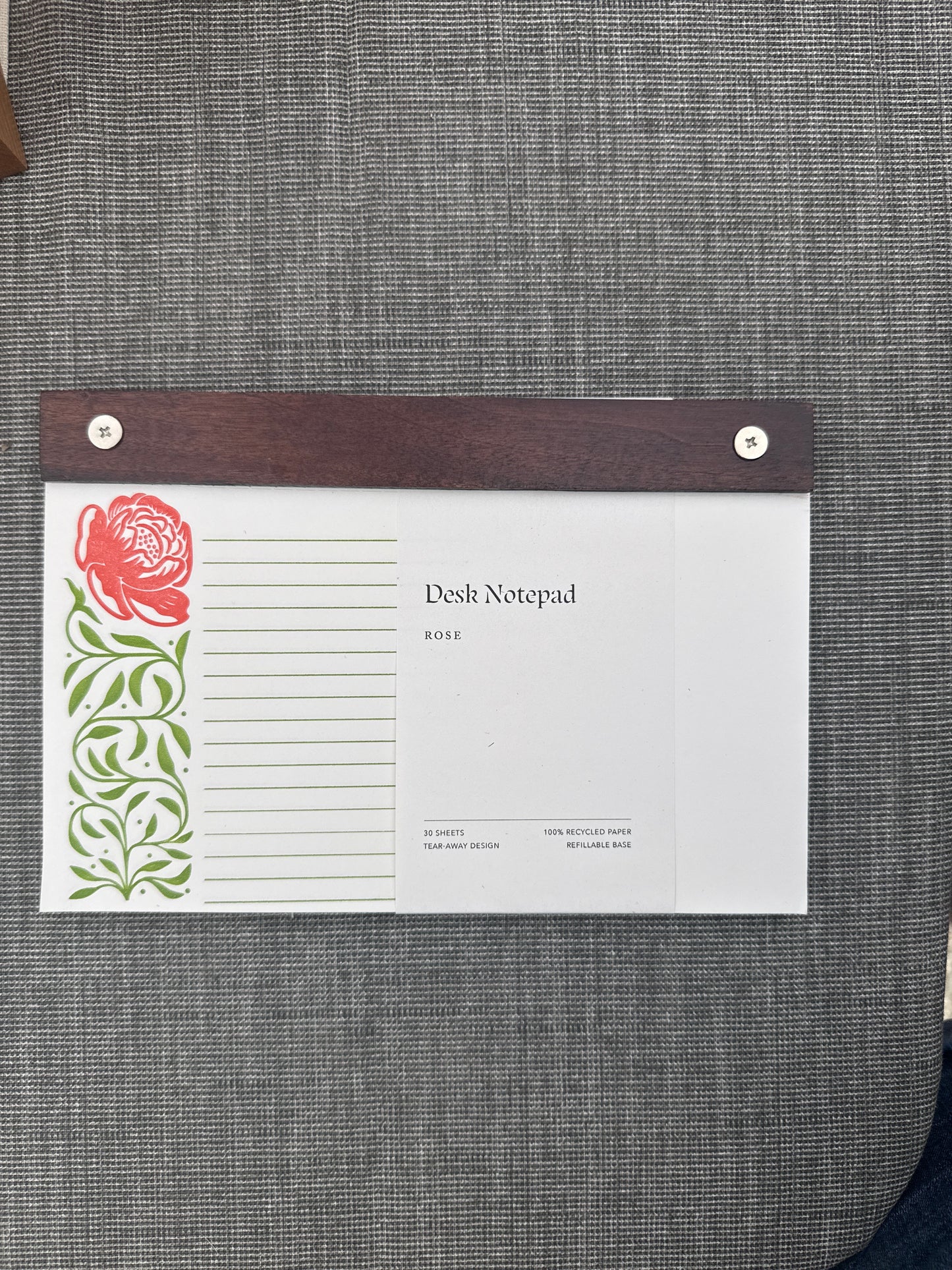 Rose Desk Pad Starter Kit