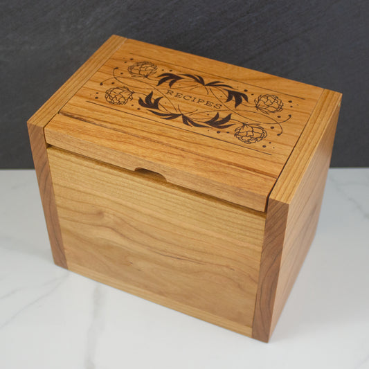 Cherry Recipe Box