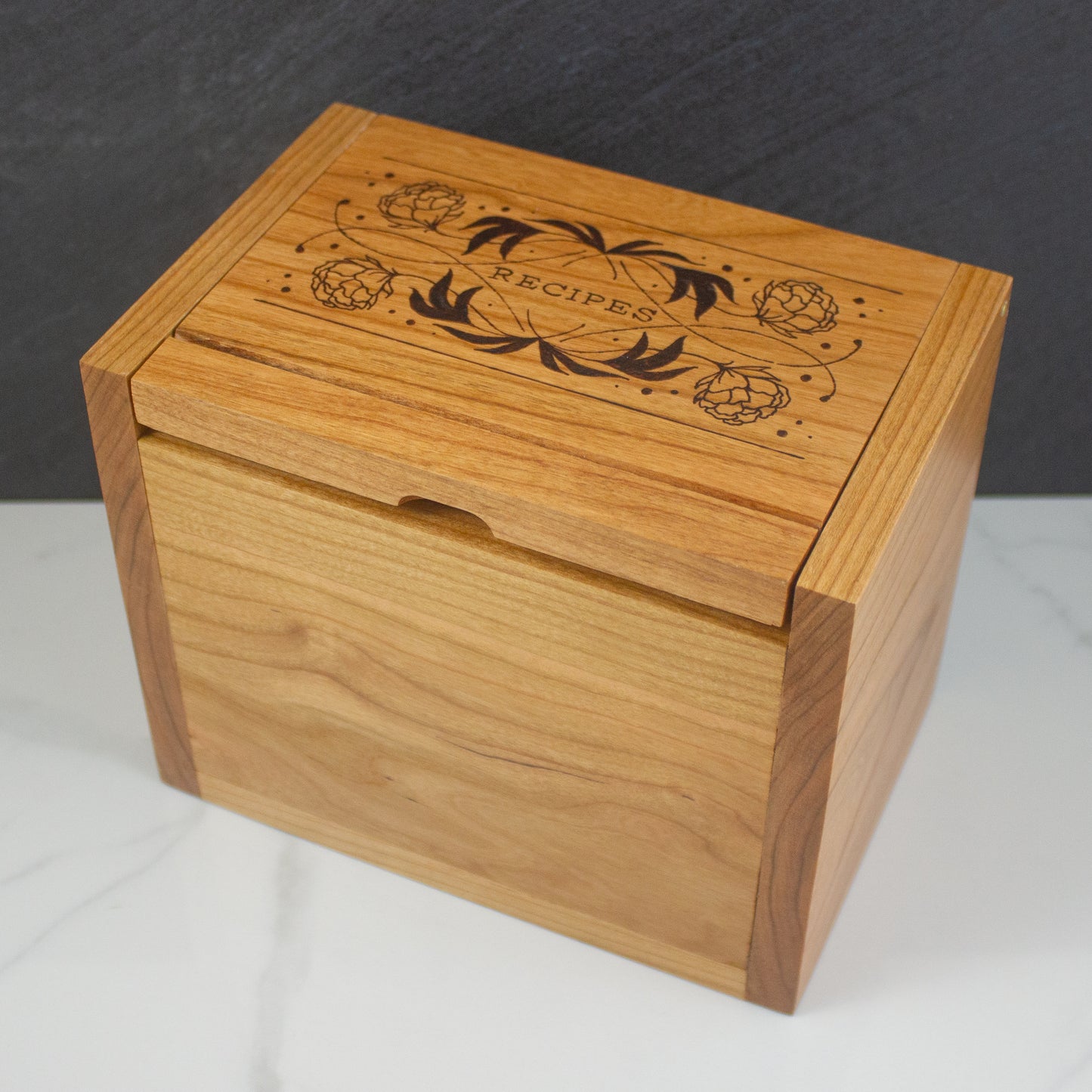 Cherry Recipe Box