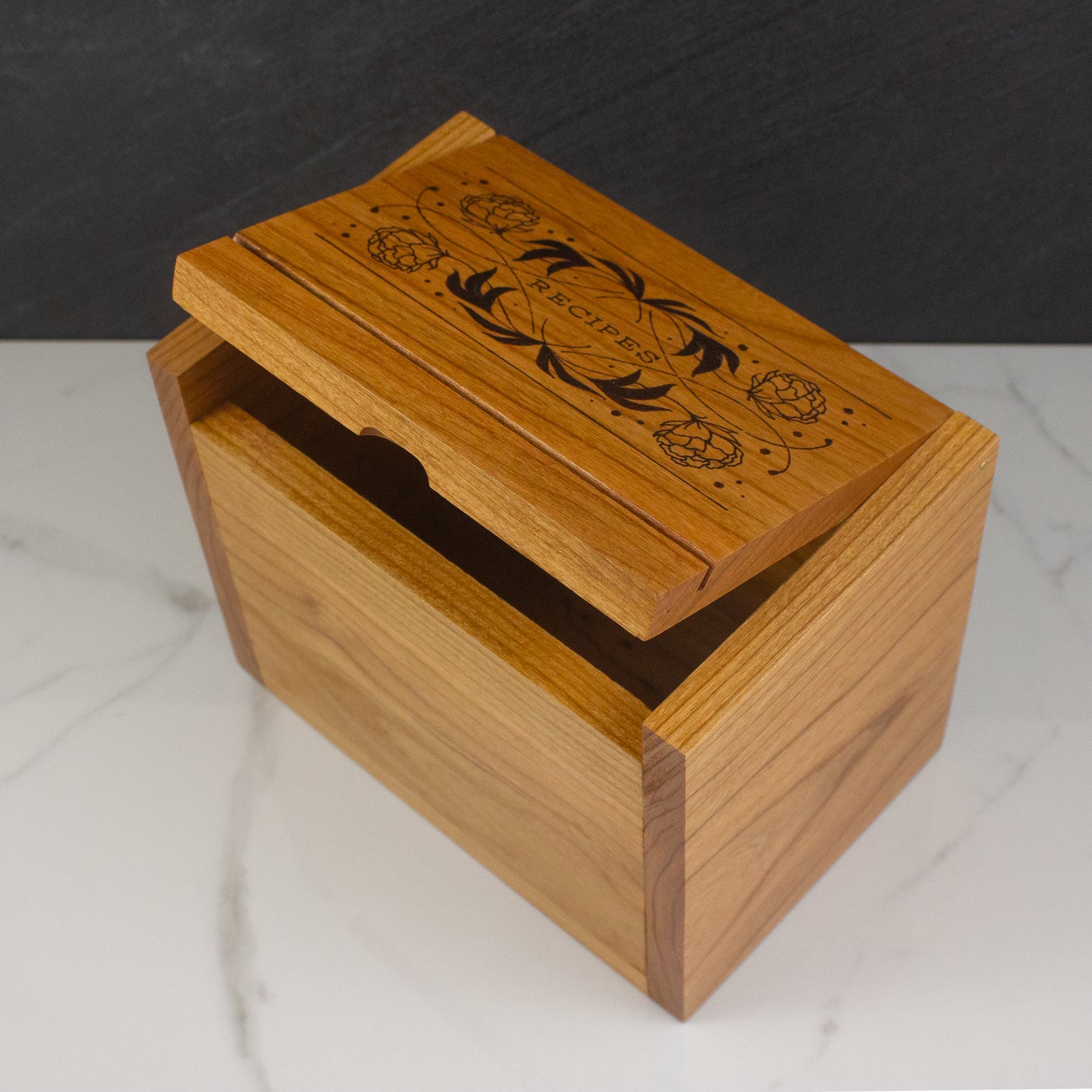 Cherry Recipe Box